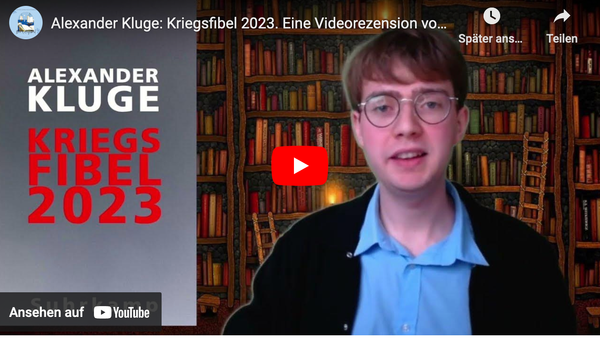 Alexander Kluge: Kriegsfibel 2023