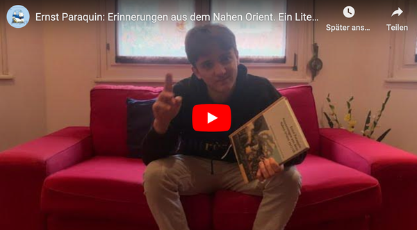 Ernst Paraquin: Erinnerungen aus dem Nahen Orient 1917/1918